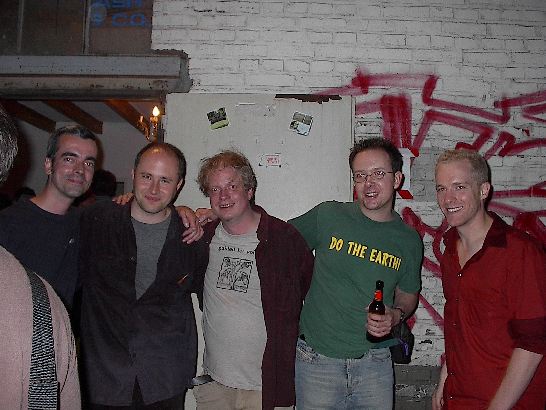 Simon, Martin, Thomas, me, Tim